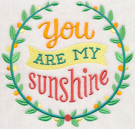 You Are My Sunshine Wreath