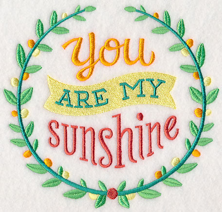 You Are My Sunshine Wreath