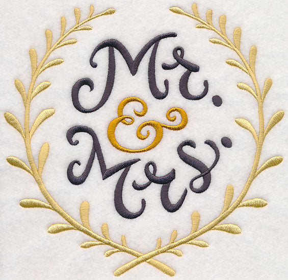 Mr. & Mrs. Wreath