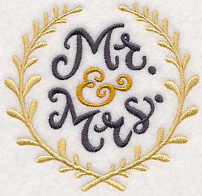 Mr. & Mrs. Wreath