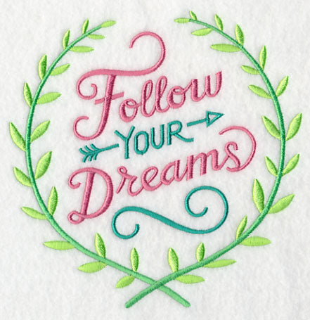 Follow Your Dreams Wreath