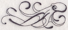 Inky Octopus Border