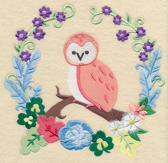 Storybook Owl Wreath