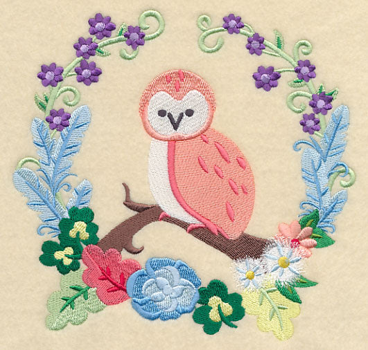 Storybook Owl Wreath