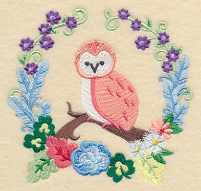 Storybook Owl Wreath