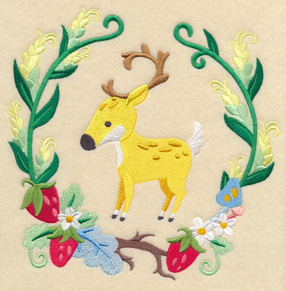 Storybook Deer Wreath