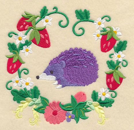 Storybook Hedgehog Wreath