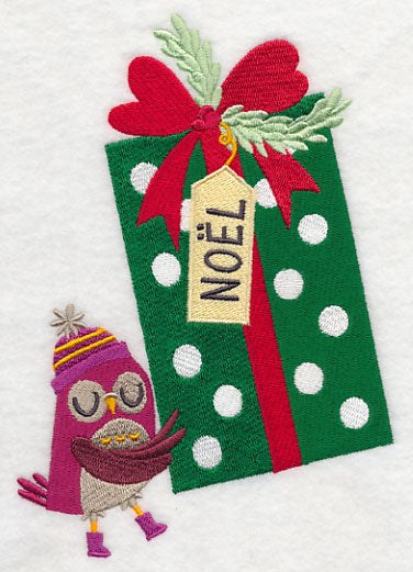 Christmas Gift and Owl