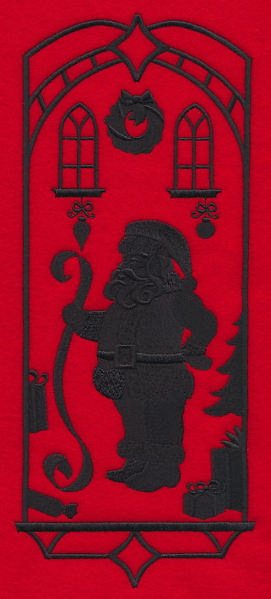 Christmas Silhouette - Santa's List