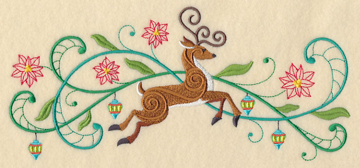 Reindeer Potpourri Border