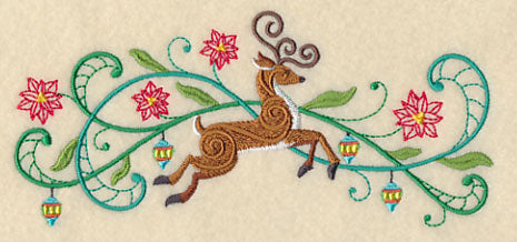 Reindeer Potpourri Border