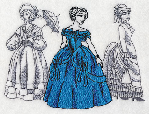 Victorian Fashion Plate - Female
