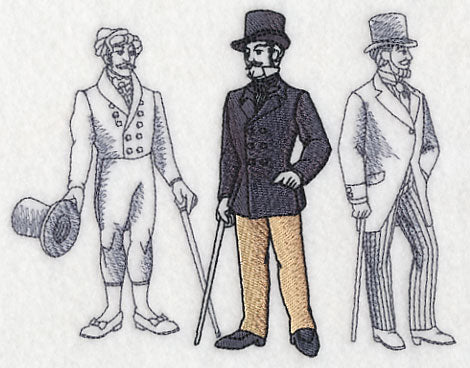 Victorian Fashion Plate - Male