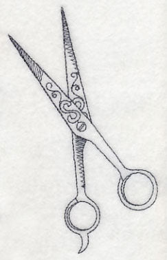Victorian Barbershop - Scissors