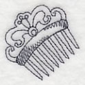 Victorian Dresser - Hair Comb