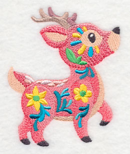 Flower Power Baby Deer