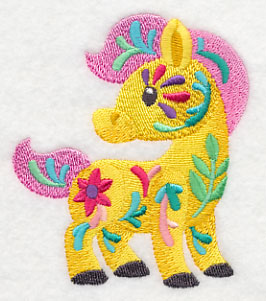 Flower Power Baby Horse