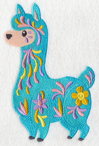 Flower Power Baby Llama