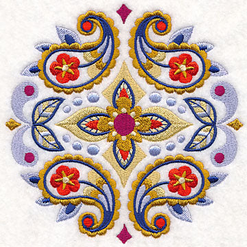 Paisley with Panache Medallion