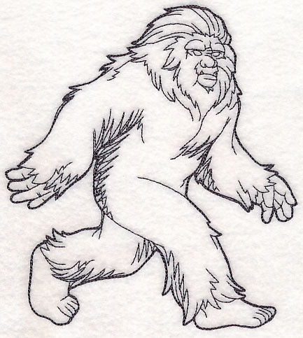Yeti Etching