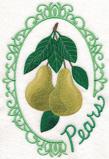 Fruit Cameo - Pears