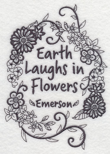 Earth Laughs In Flowers