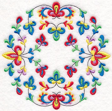 Brilliant Blooms Circle