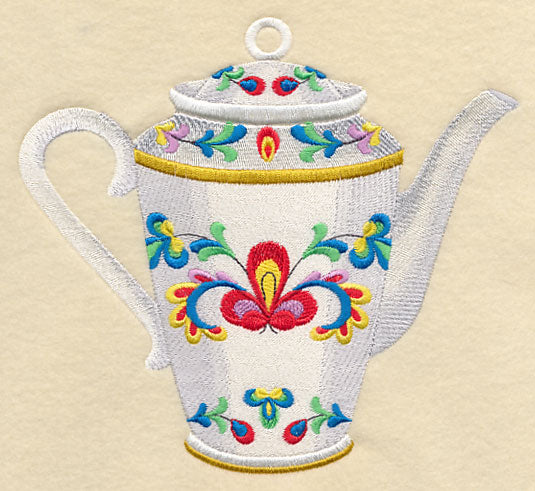Brilliant Blooms Teapot