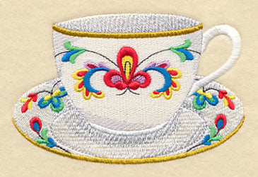 Brilliant Blooms Teacup