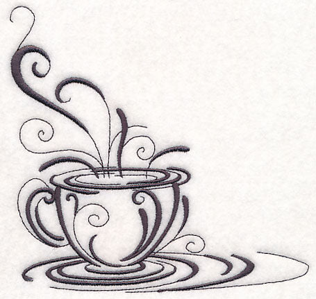 Inky Coffee Cup Corner