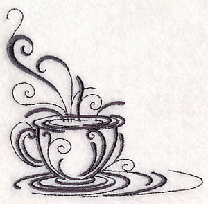 Inky Coffee Cup Corner