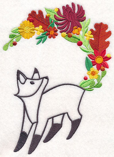 Flowery Forest Fox
