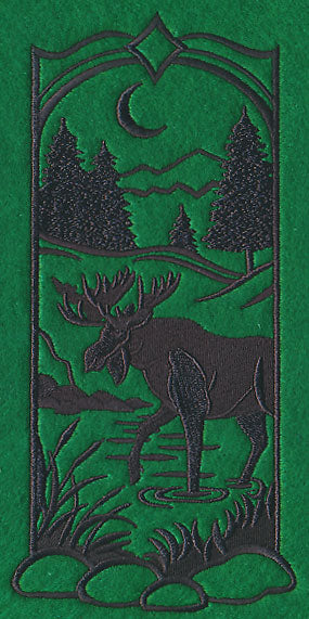 Wild Woods Silhouette - Moose