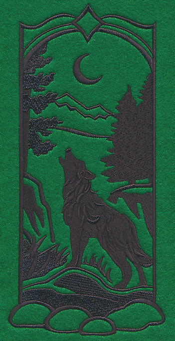 Wild Woods Silhouette - Wolf