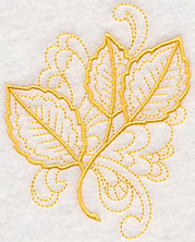 Doodle Elm Leaf