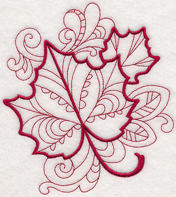 Doodle Sycamore Leaf