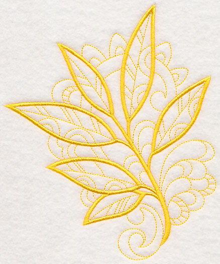 Doodle Willow Leaf