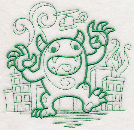 Doodle Monster Attack