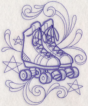 Doodle Roller Skates