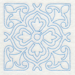 Marrakesh Tile Quilting Square 3