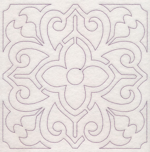 Marrakesh Tile Quilting Square 4