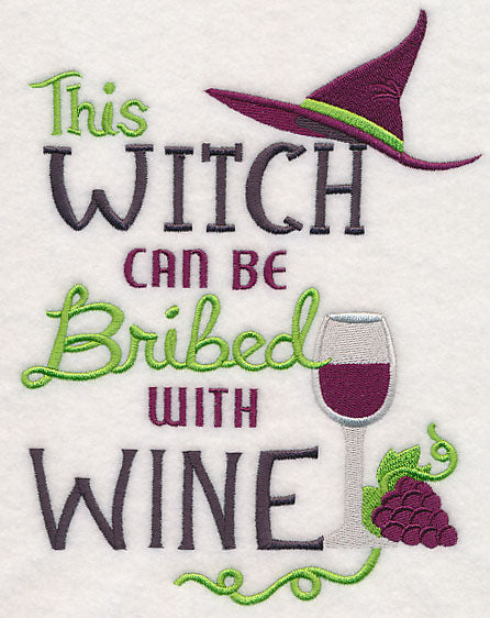 This Witch Can Be Bribed With Wine