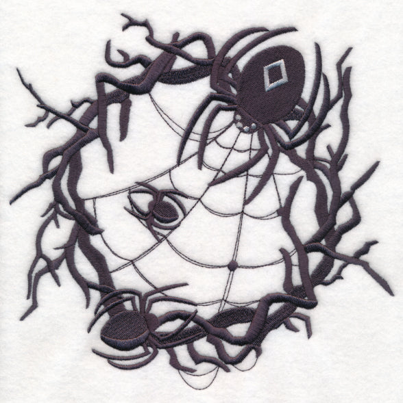 Spooky Spider Wreath