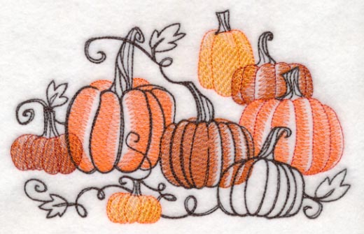 Pumpkin Patch (Toile)