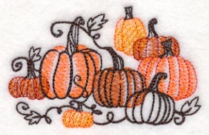 Pumpkin Patch (Toile)