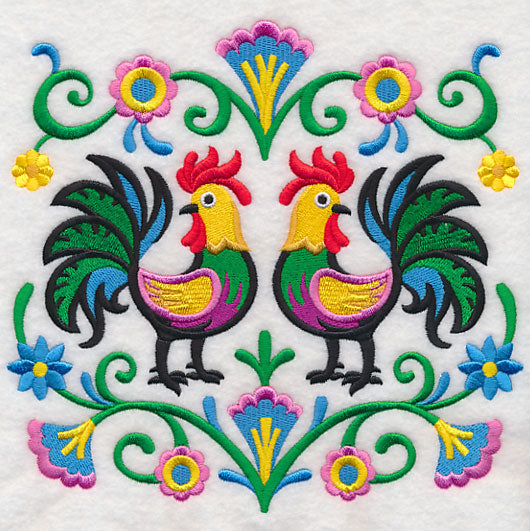 Polish Rooster Square