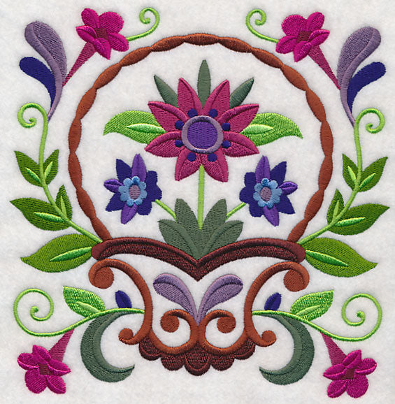 Sweet Symmetry Flower Basket 1