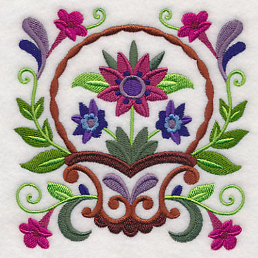 Sweet Symmetry Flower Basket 1