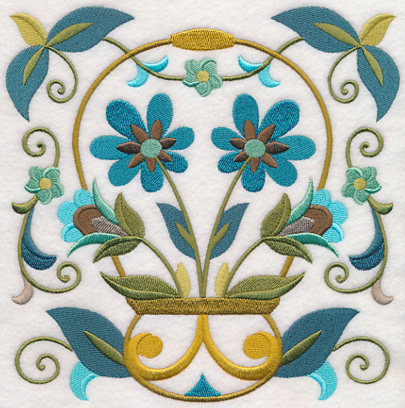 Sweet Symmetry Flower Basket 2