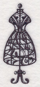 Flourishing Creativity - Dress Form